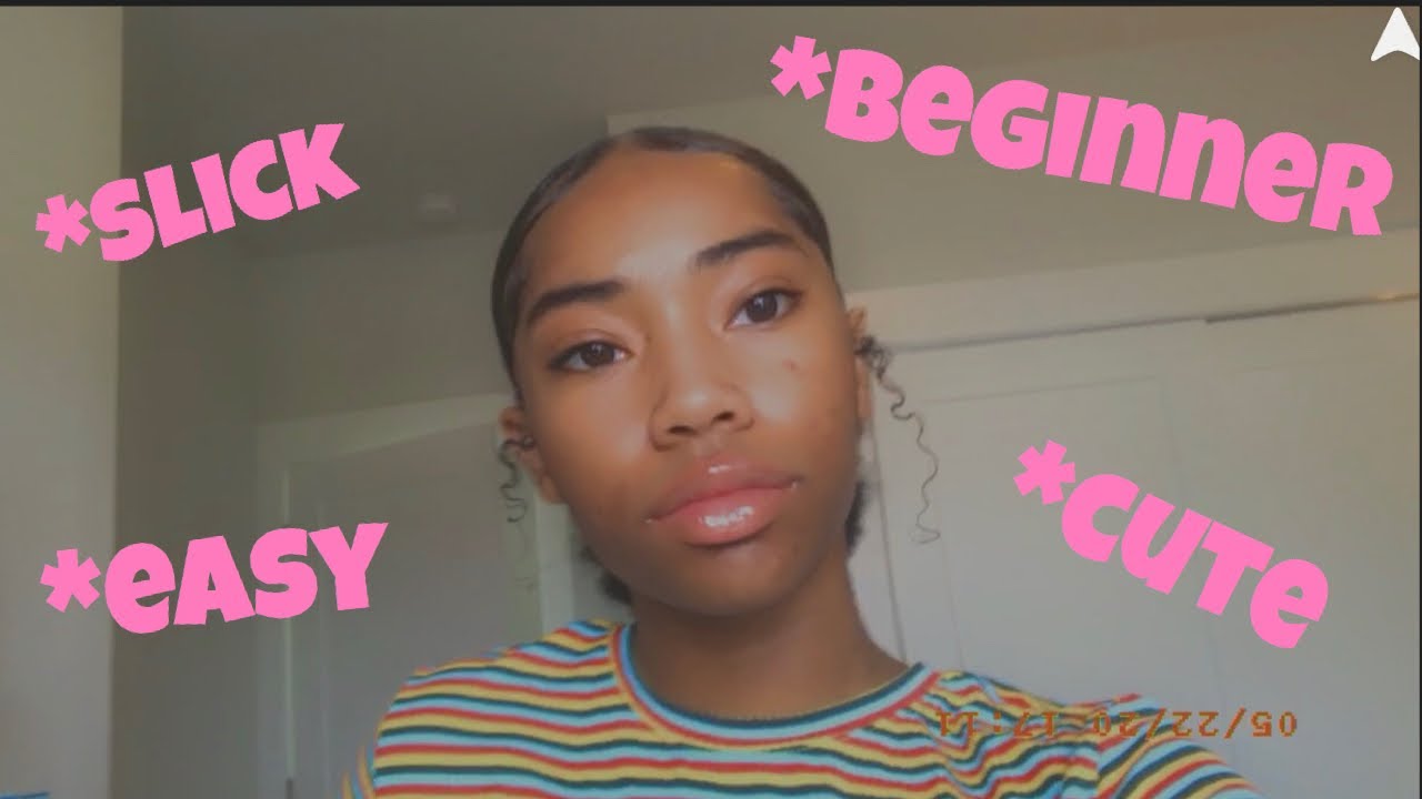 HOW TO DO A SLICK PUFF ON MEDIUM LENGTH HAIR💅🏽🧚🏽‍♀️