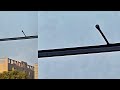 This sighting was captured over the Maritime Office on Luodong Street, in the village of Yaqian