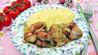 Куриные хвостики жареные с луком || Рецепт пошагового приготовления гузки куриной в 2018 году Куриные хвостики жареные с луком || Рецепт пошагового приготовления гузки куриной в 2018 году