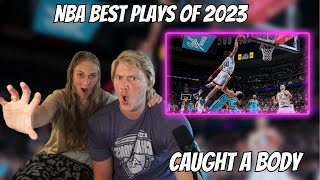 She WAS IMPRESSED! Reaction to NBA 