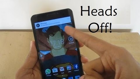Disable or customize Heads up on any Android L device without Root!