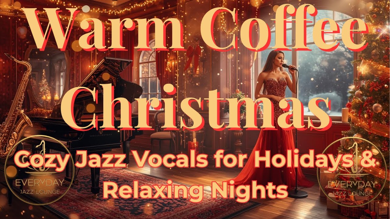 Warm Coffee Christmas ☕🎄 | Cozy Jazz Vocals for Holidays & Relaxing Nights