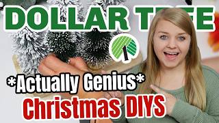 These Dollar Tree Christmas DIYs Are ACTUALLY GENIUS! 🤯