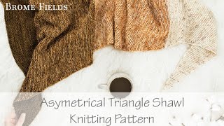 Super Simple Knitted Shawl Pattern