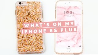 WHAT'S ON MY IPHONE 6S PLUS? | Asia Jackson
