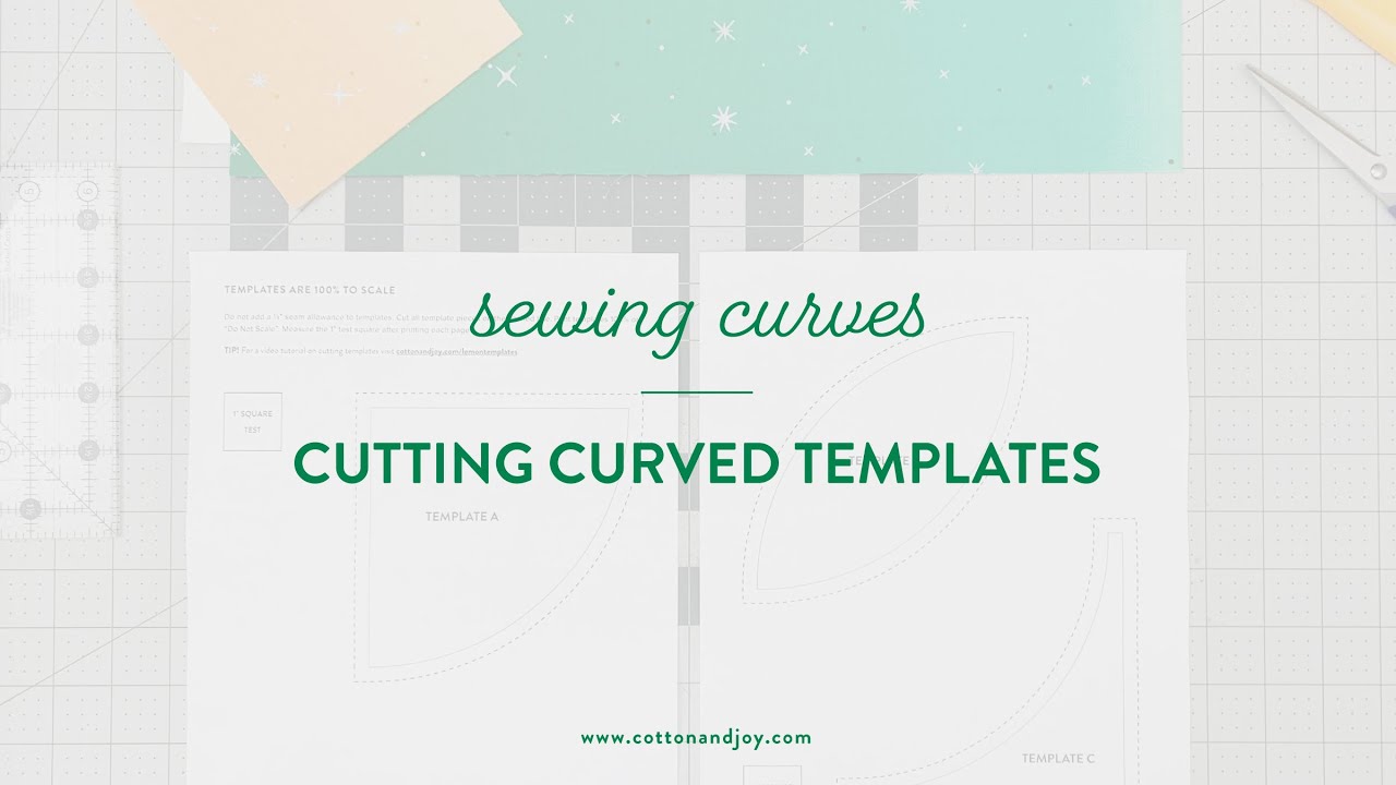 Sewing Measure Template, French Cutting Curve