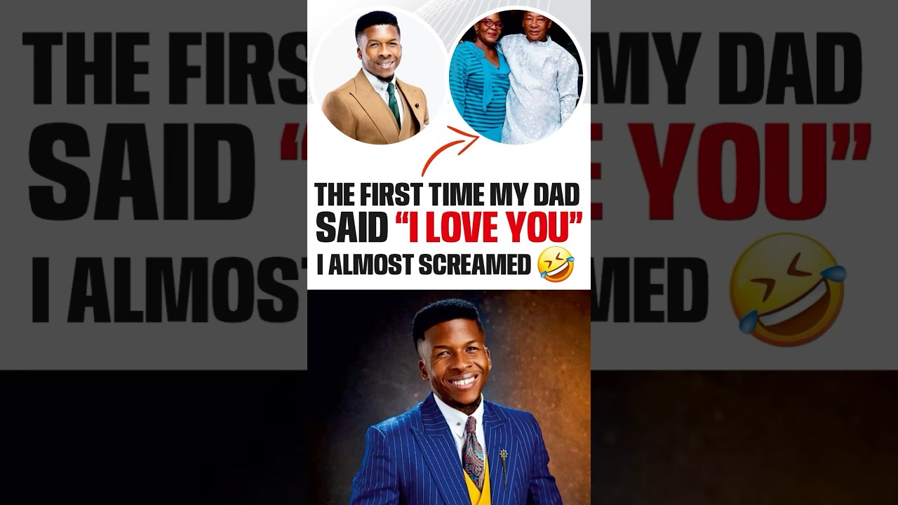 The 1st time my dad said: I LOVE YOU…I almost screamed😂 - Apostle Emmanuel Iren #funny #comedy #fyp