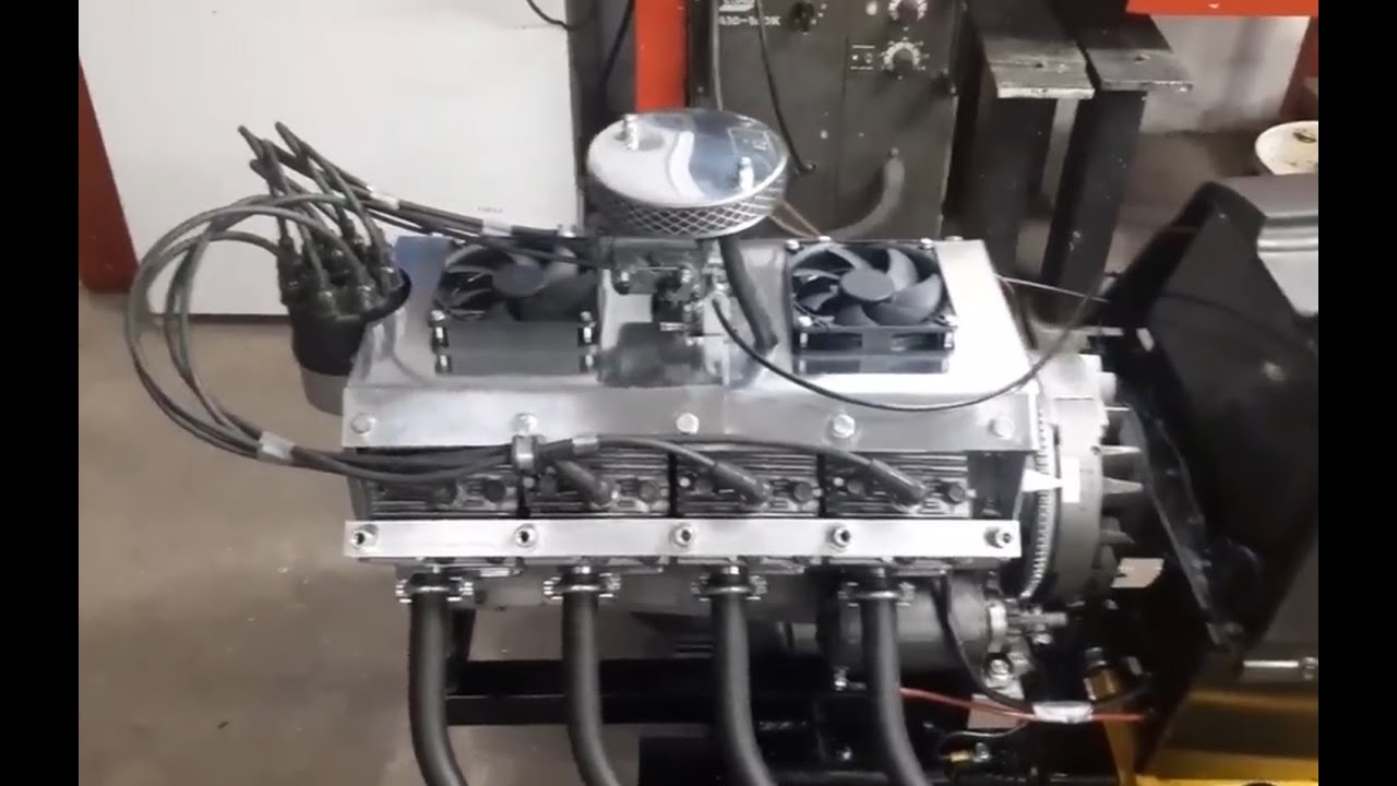 Homemade Racing V8 Engine Homemade V8 part 8 - YouTube