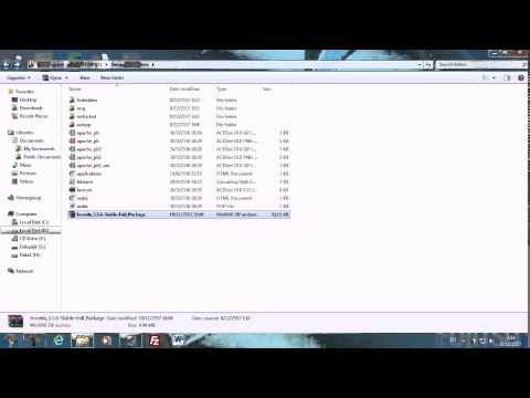 สอน joomla v 3.3.6 จำลองคอมพิวเตอร์ให้เป็นเว็บ web server