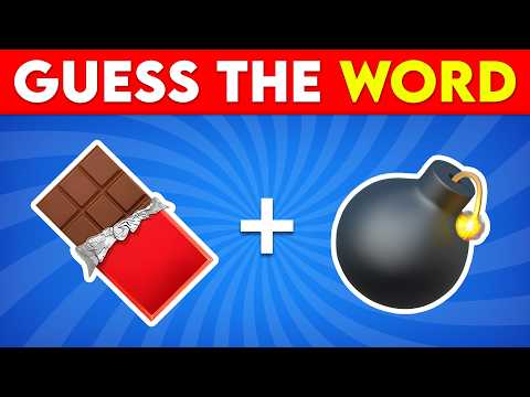 Guess The Word By Emojis? 🙄❓60 Popular Words | Emoji Challenge