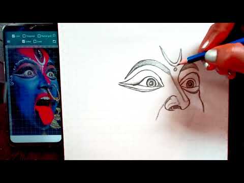 Jai Ma Kali#drawing #drawingtutorial #art #easydrawing #maakali #makalidrawing#kalimaadrawing