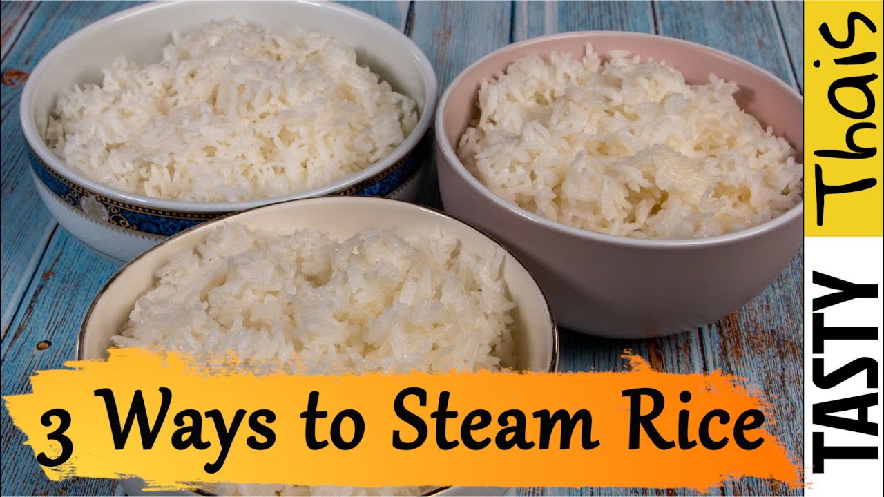 How To Make Perfect Steamed Rice On Stove Top - CurryTrail