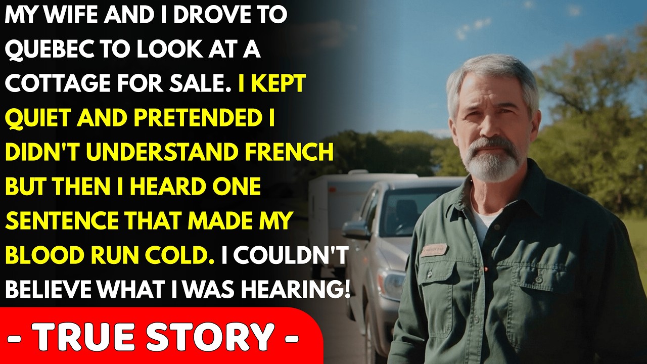 My wife didn't know I spoke French. When I heard what she said about me to our son…