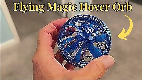 How to start and stop the flying Magic Hover Ball wonder sphere boomerang ball
