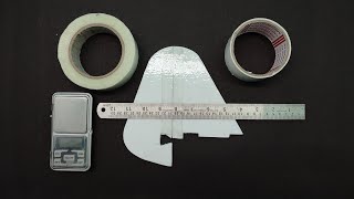 How to build durable control surfaces  (Rudder) with fiberglass @INDIRC1