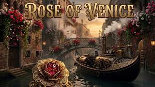 Rose of Venice | Victorian Steampunk | AI Art 4k Rose of Venice | Victorian Steampunk | AI Art 4k