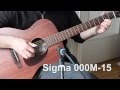 Martin vs Sigma vs Gibson vs Santa Cruz guitars comparison - acoustic blues