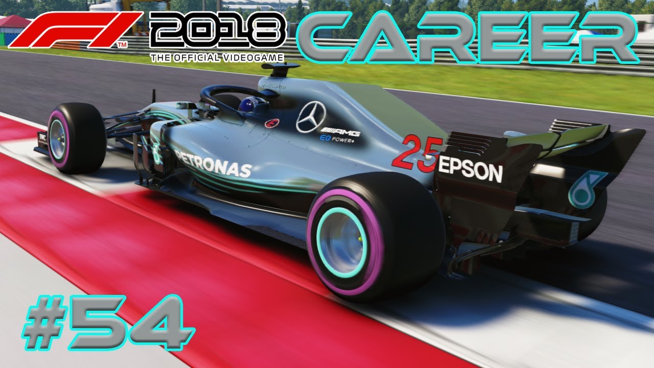 F1 2018 CAREER MODE PART 54 - BREAKING THE HUNGARY DUCK?!