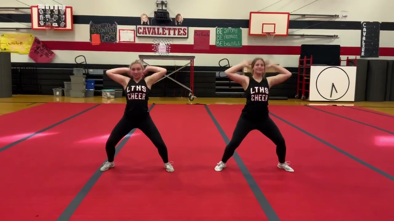 Cheer Tryout Dance 2022 (Counts) YouTube