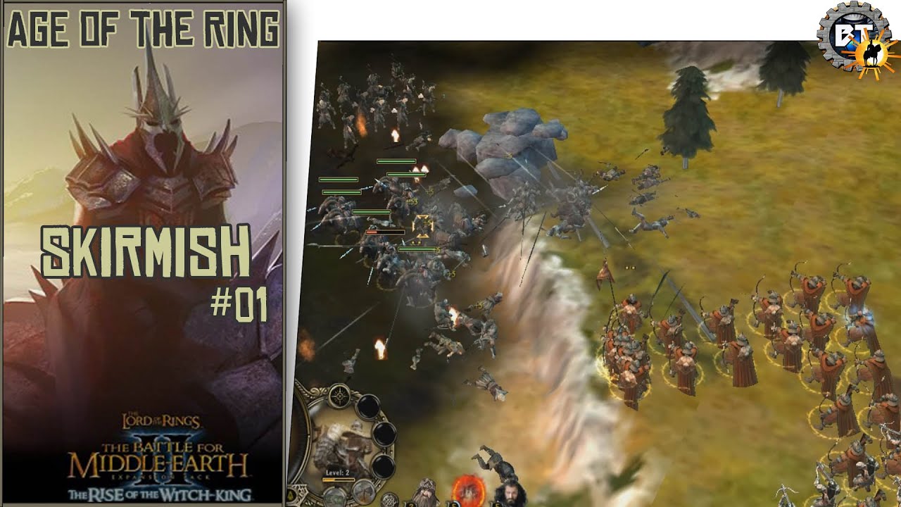 Age of the Ring Mod v4.0 | Skirmish 1v1 - Erebor [Brutal AI] #01 - YouTube