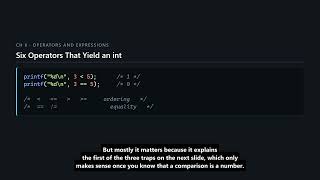 C Programming #63 — Relational and Equality Operators, and Three Traps