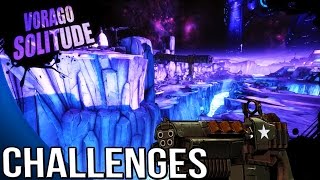 Borderlands The Pre Sequel - Vorago Solitude Challenges - Symbols, ECHOES, Telescopes, Artifacts