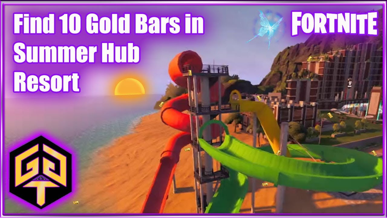 Fortnite Creative Quest to Find All Gold Bar Locations Enter Locked