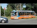 Старые трамваи Таганрога, (КТМ-23) борт 358, видео А.Кореневского