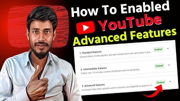 🔷️How to Enabled YouTube Advanced Features || Advanced Features Enabled Kaise Kare