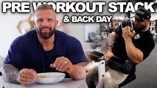 My Pre Workout Supplements + Back & Biceps!