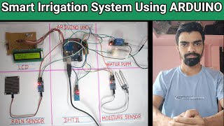 Smart Irrigation System Using Arduino Uno | smart irrigation system using soil moisture sensor