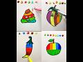 💩🌶️🍎🍋satisfying creative drawing #art  #satisfyingvideo #satisfying #video #viral #creative #shorts