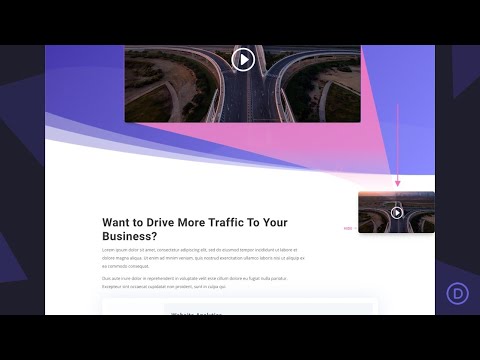 How to Create a Sticky Promo Video with a Show/Hide Toggle in Divi