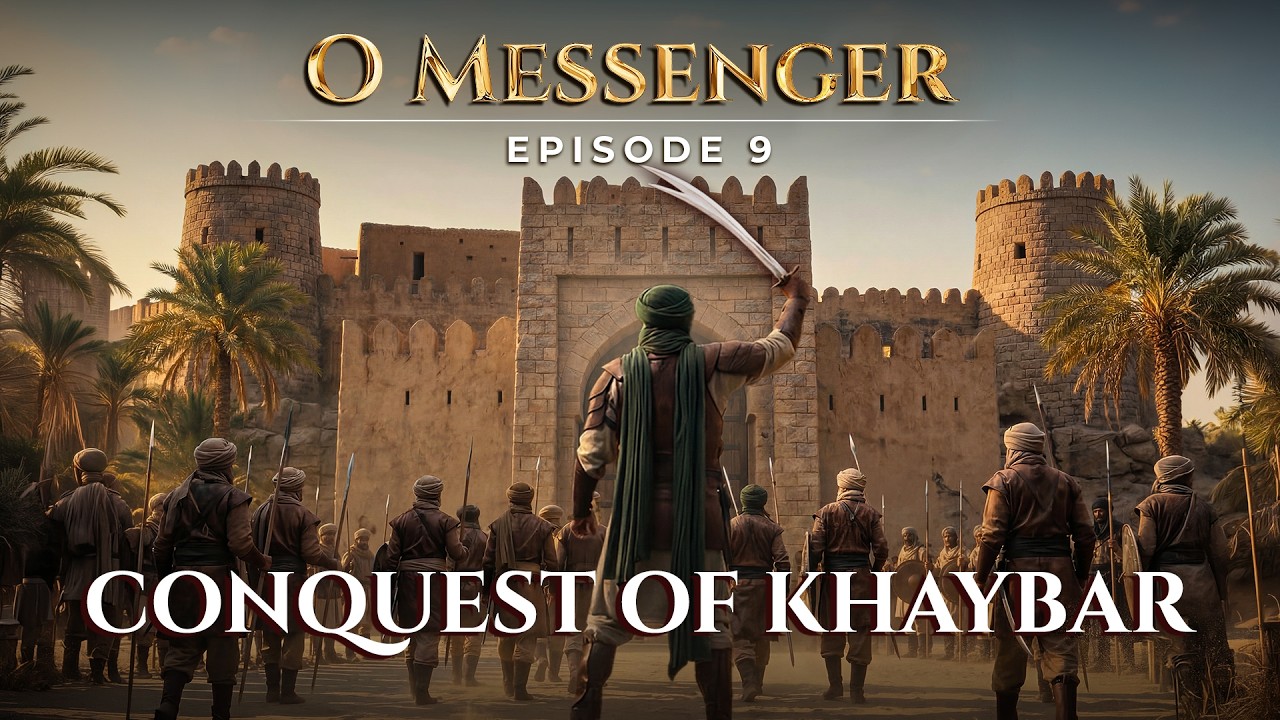 Epic Conquest of Khaybar Visualized by AI - Ali's Heroic Fight! - O Messenger | Ep. 9