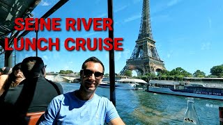 Paris Seine River Boat Cruise - Bateaux Parisiens Lunch Cruise - What to do in Paris, France!