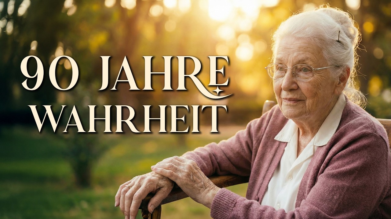 7 bittere Wahrheiten mit 90 Jahren - Was niemand dir sagt