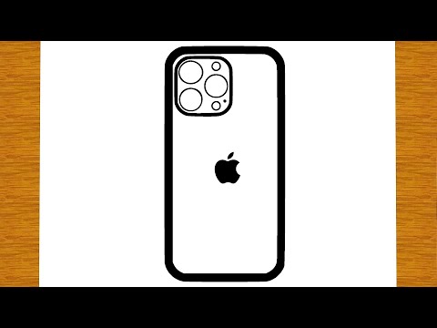 HOE TE TEKENEN EEN IPHONE | Gemakkelijke tekeningen