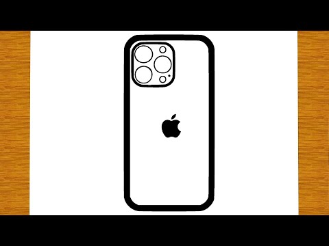 HOE TE TEKENEN EEN IPHONE 14 | Gemakkelijke tekeningen