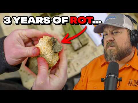 How Bad Does Treated Wood Rot After 3 Years? - Fence Expert Reacts