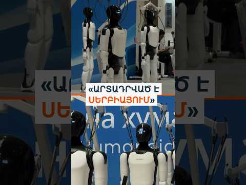 Ռոբոտներ՝ «լուրջ զենքերով»․ Եվրոպայի առաջին չինական մարդակերպ ռոբոտների գործարանը՝ Սերբիայում