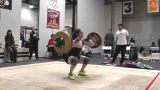 2016 Atlantic States Open -  Kat O'Neill Clean and Jerks