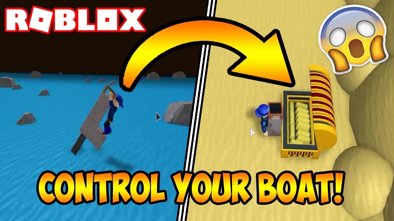 HOW TO STEER YOUR BOAT! (ROBLOX Build A Boat For Treasure 