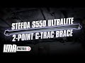 2015-2023 Mustang Steeda Ultralite 2-Point G-Trac Brace - Install &amp; Review