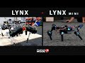 Quadruped Robotics &amp; Artificial Intelligence: The Lynx &amp; Lynx Mini, by Human Mode