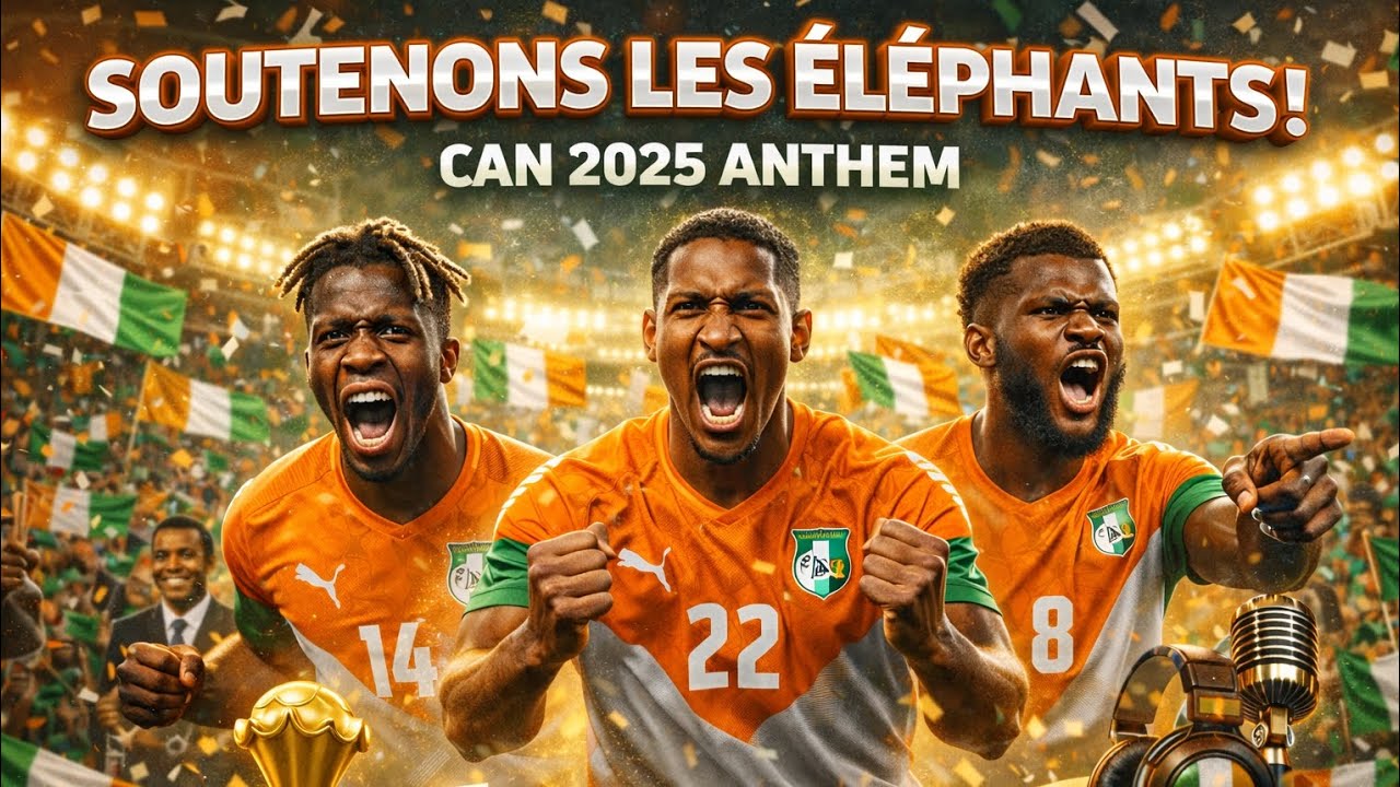 🎷🥇 CÔTE D’IVOIRE EN FEU 🇨🇮🔥 | ÉLÉPHANTS CAN 2025 | HYMNE COUPÉ-DÉCALÉ OFFICIEL | GOAL wave