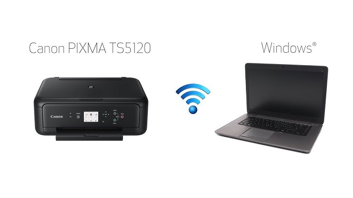 Canon PIXMA TS5150 Series – Connecting the printer to a Windows PC 