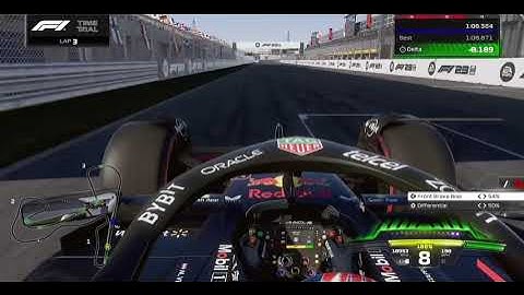 F1 23 - Netherlands Time Trial 1:08.671 (Car Setup in description)