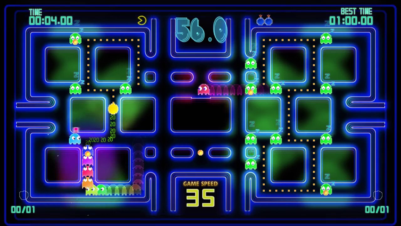 Pac-Man Championship Edition: DX - Manhattan - Time Trial Short 4