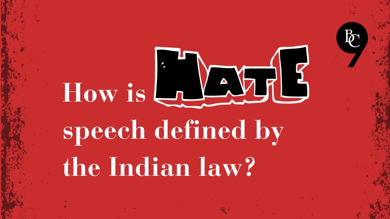 How is hate speech defined in India? | Freedom of Speech | Right to Express | TBC Explained
