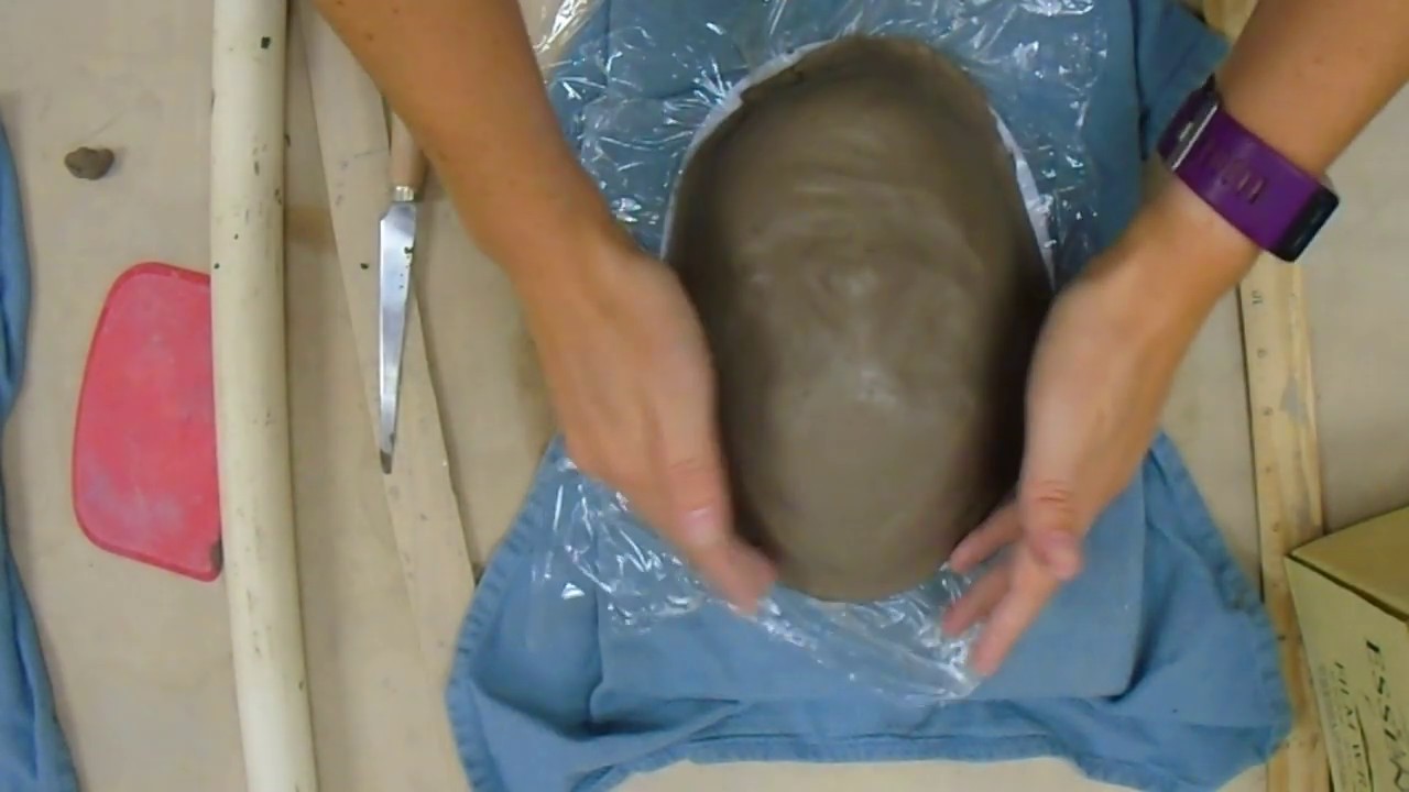 Ceramic Mask: Rolling Clay Slab
